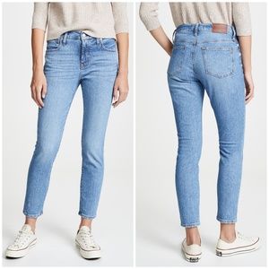 Madewell High Rise Eco jeans in Regina Wash